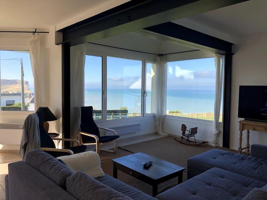 Grande Maison Chaleureuse Avec Vue Mer Imprenable Criel-sur-Mer Buitenkant foto